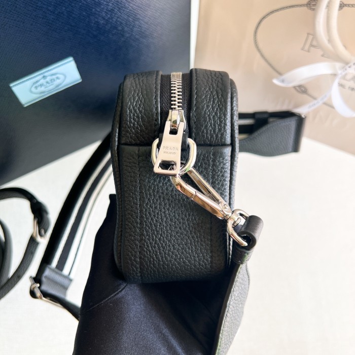 Small Leather Shoulder Bag“19*12*6CM”-089=