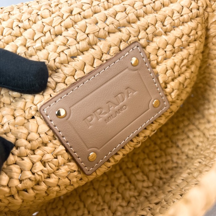 Raffia Shoulder Bag“16.5*12*5CM”-0811=
