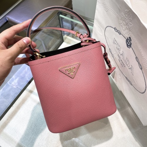 PanierSaffiano Leather Mini-bag“18*17*10.5CM”-0001=