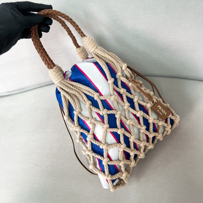Noué medium cotton macramé bag“37*30CM”-087=