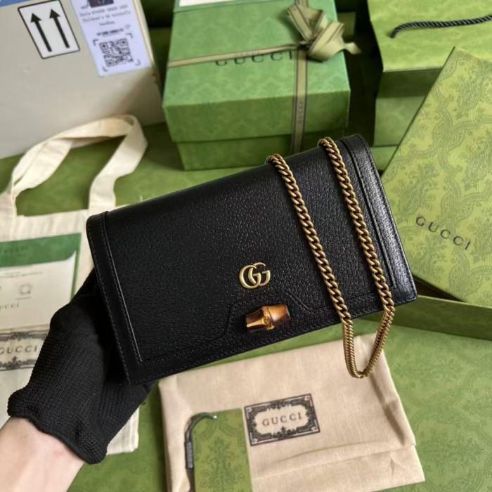 Mini Diana Bamboo Chain Wallet “19*11*5CM” 023