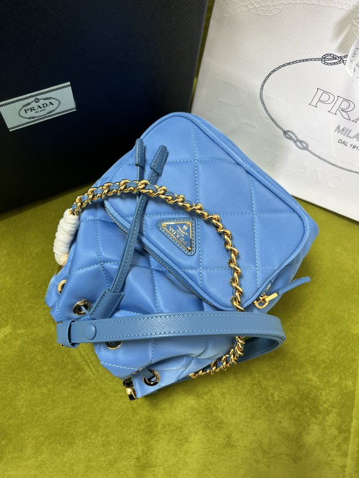 Re-edition1995 Chaine Re-nylon Shoulder Bag“22.5*17.5*12CM”-087=