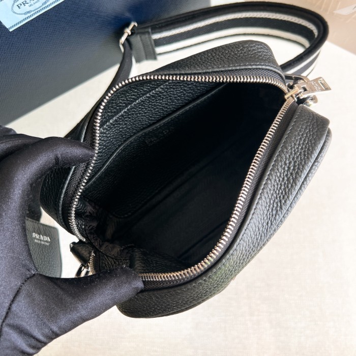 Small Leather Shoulder Bag“19*12*6CM”-089=