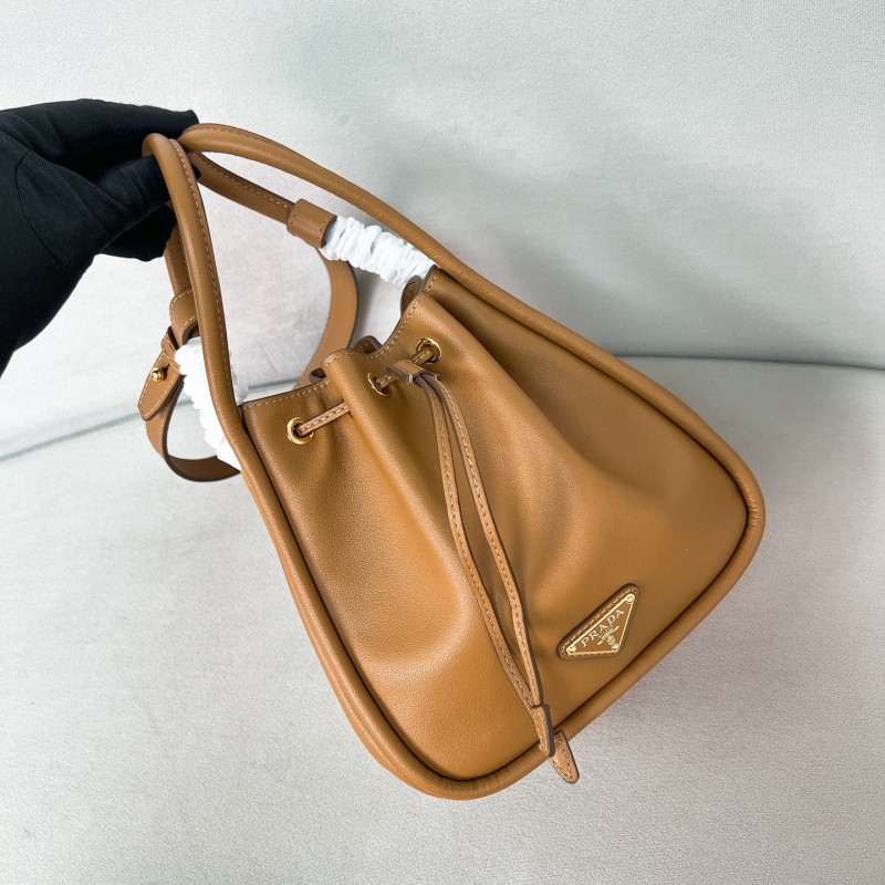 Darling Leather Mini Bucket Bag“22*21*10.5CM”-0801=