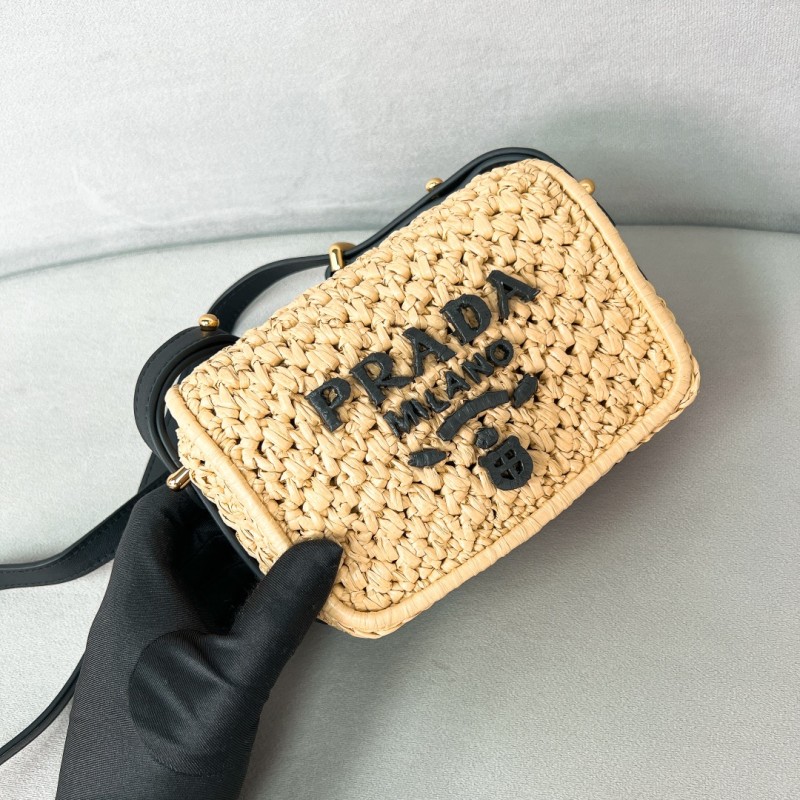 Raffia Shoulder Bag“16.5*12*5CM”-0811=
