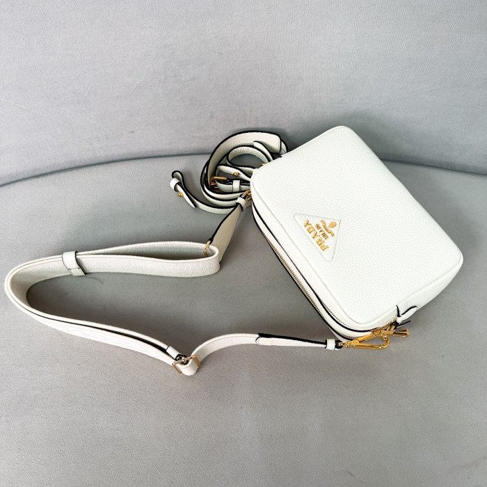 Leather Shoulder Bag“22*14.5*8.5CM”-0801=