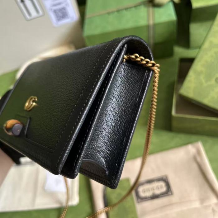 Mini Diana Bamboo Chain Wallet “19*11*5CM” 023
