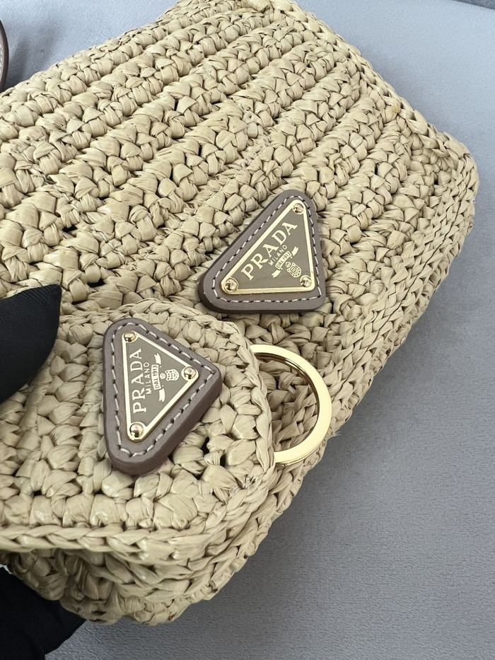 Raffia Shoulder Bag“16.5*12*5CM”-0811=