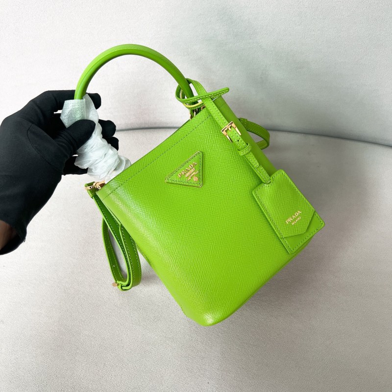 Panier Saffiano Leather Mini-bag“18*17*10.5CM”-0001=