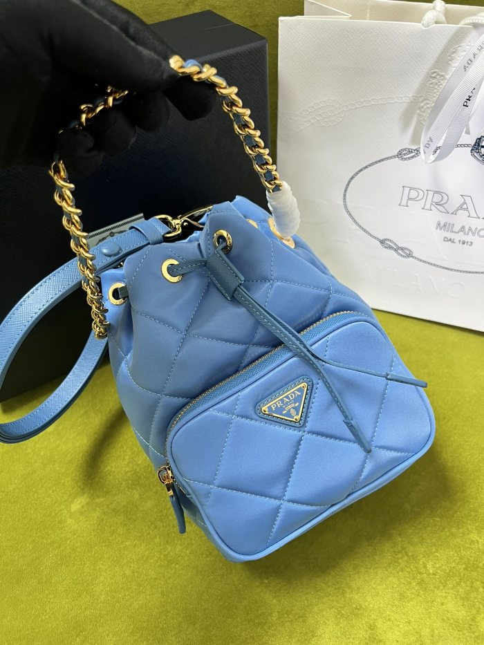 Re-edition1995 Chaine Re-nylon Shoulder Bag“22.5*17.5*12CM”-087=