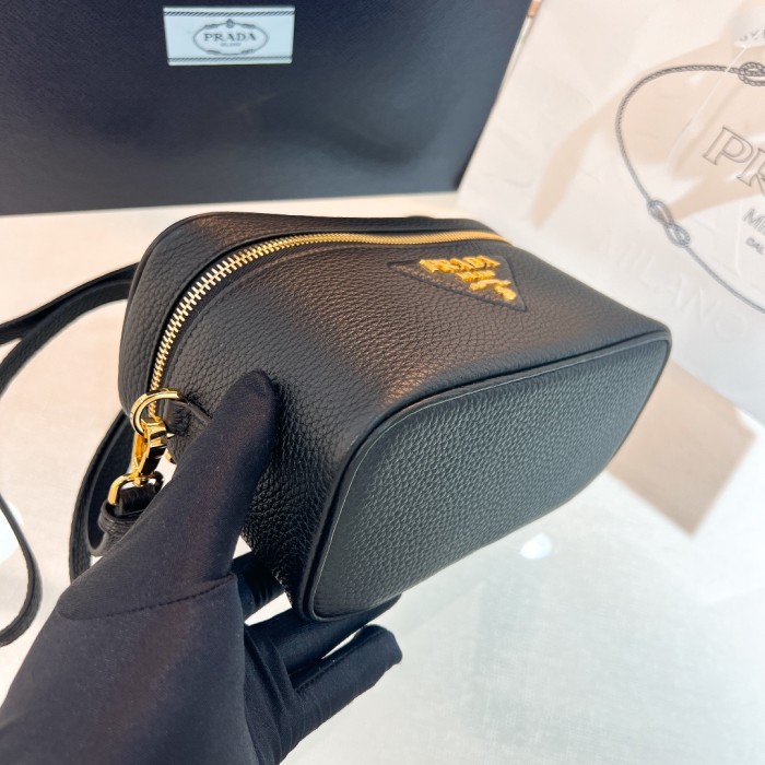 Mini Vanity Top Handle Bag“18*11.5*7.5CM”-089=