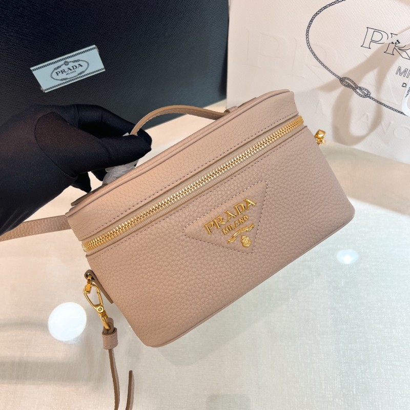 Mini Vanity Top Handle Bag“18*11.5*7.5CM”-089=