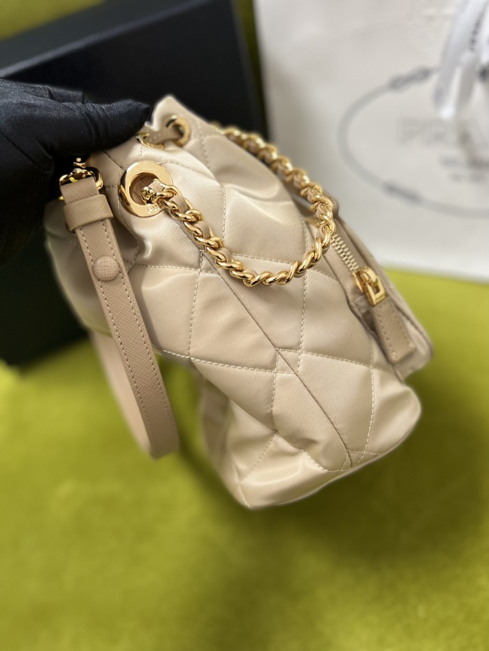 Re-edition1995 Chaine Re-nylon Shoulder Bag“22.5*17.5*12CM”-087=