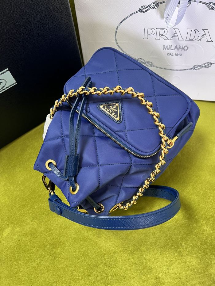 Re-edition1995 Chaine Re-nylon Shoulder Bag“22.5*17.5*12CM”-087=