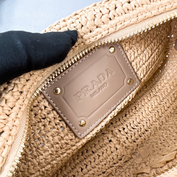 Raffia Shoulder Bag“22.5*11*4CM”-0801=