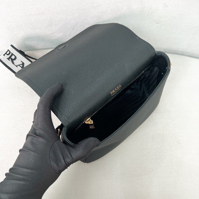 Leather Shoulder Bag“23*15.5*9CM”-0811=