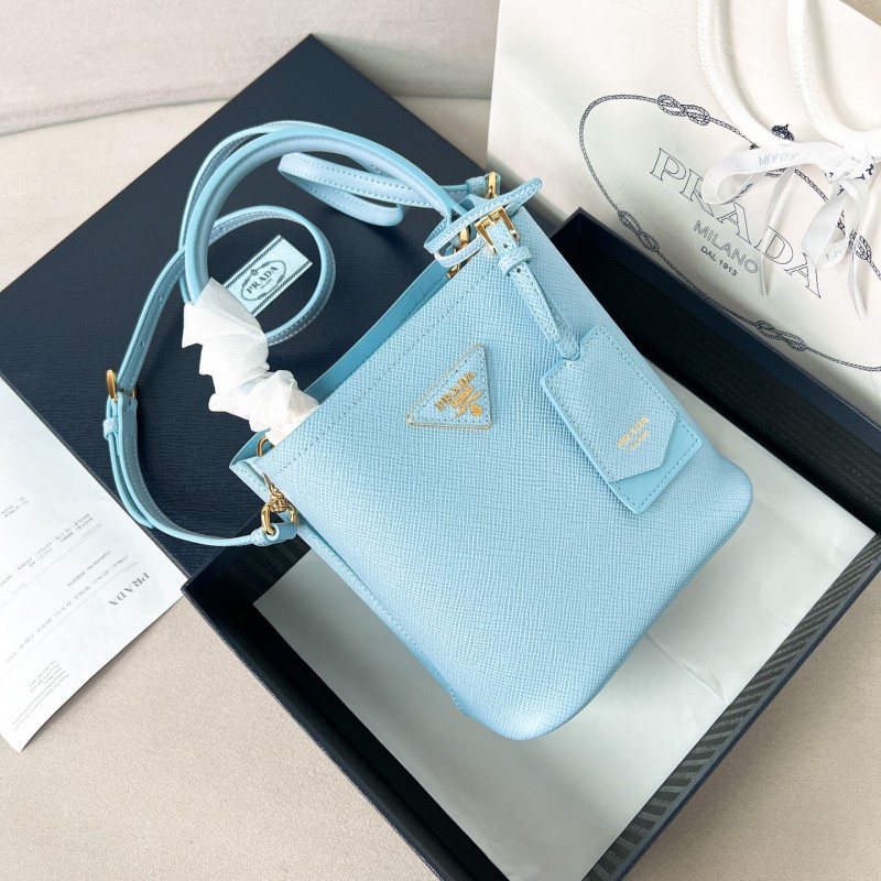 Panier Saffiano Leather Mini-bag“18*17*10.5CM”-0001=