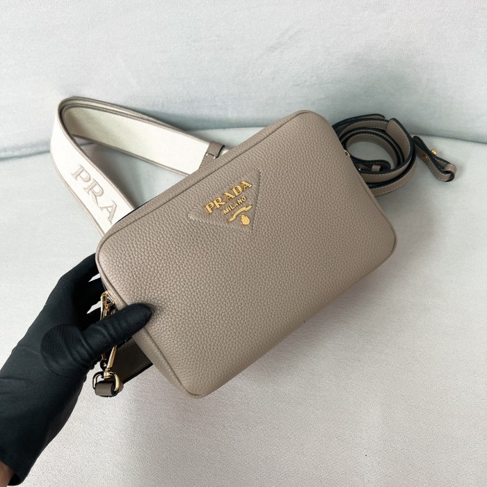 Leather Shoulder Bag“22*14.5*8.5CM”-0801=