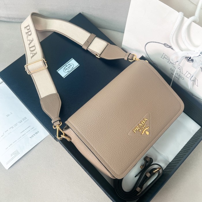 Leather Shoulder Bag“23*15.5*9CM”-0811=