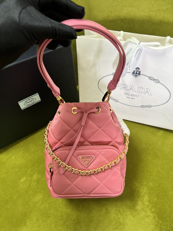 Re-edition1995 Chaine Re-nylon Shoulder Bag“22.5*17.5*12CM”-087=