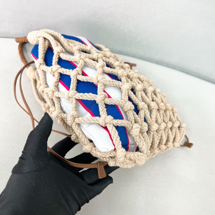 Noué medium cotton macramé bag“37*30CM”-087=