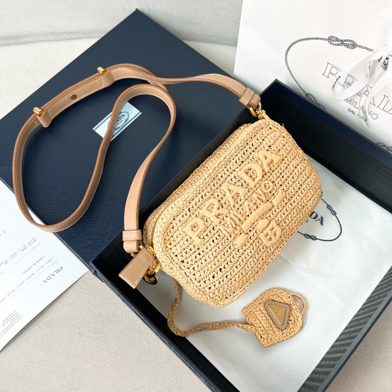 Raffia Shoulder Bag“22.5*11*4CM”-0801=