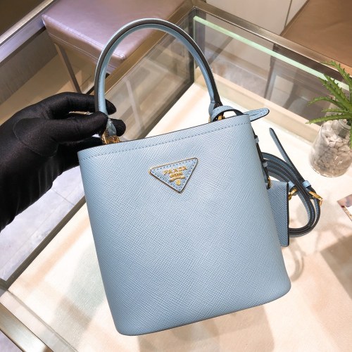 PanierSaffiano Leather Mini-bag“18*17*10.5CM”-0001=