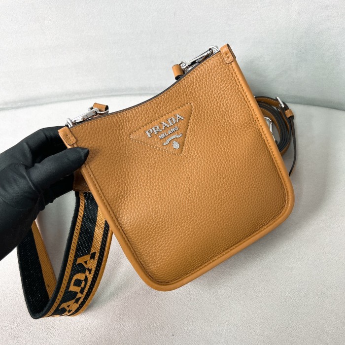 Leather Shoulder Bag“20*19*6CM”-089=