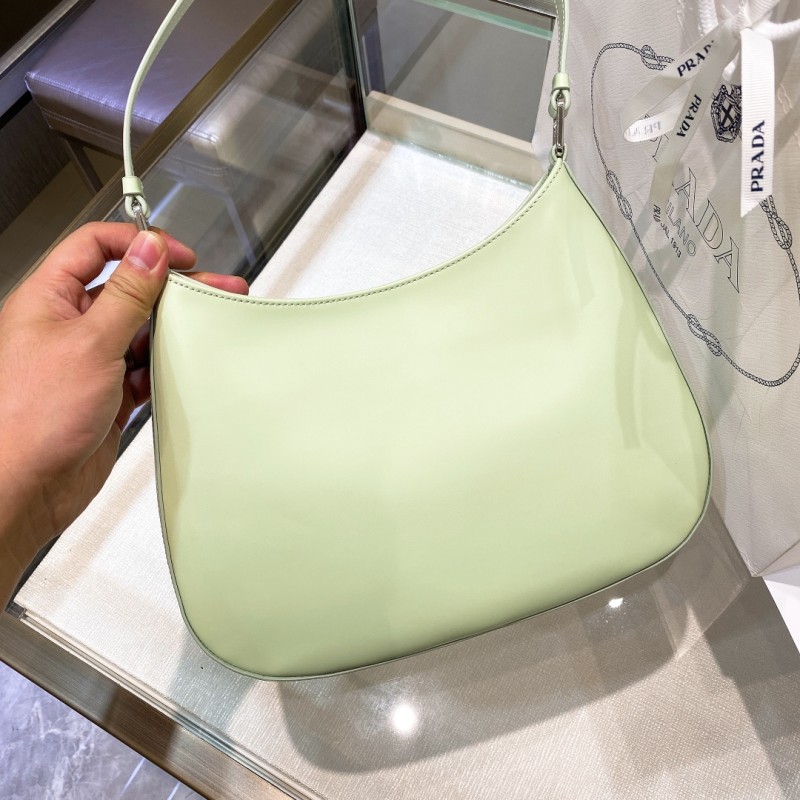 Cleo Brushed Leather Shoulder Bag“28*12*19.5CM”-078=