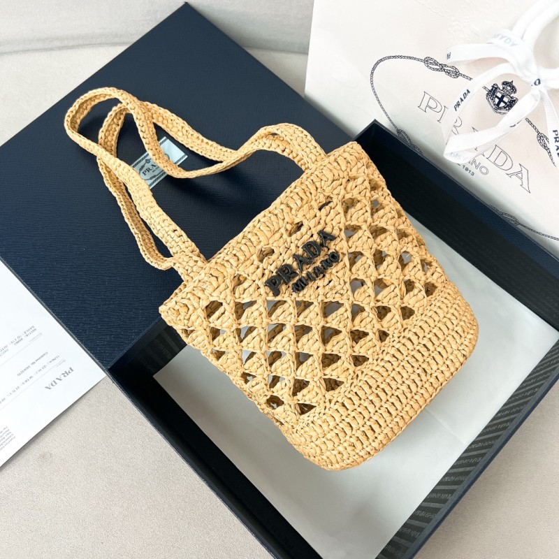 Crochet tote bag“18*18*11CM”-059=