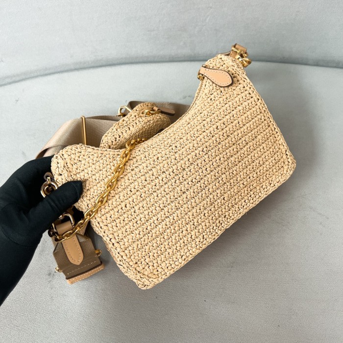 Re-Edition 2005 Crochet Bag“22*18*6.5CM”-0811=