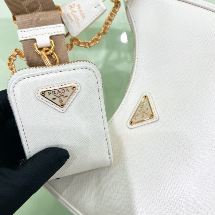 Re-Edition 2005 Leather Bag“22*18*6.5CM”-088=