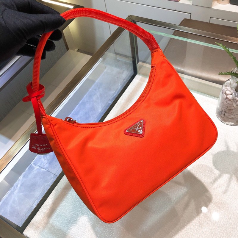 Re-Edition 2005 Re-Nylon And Saffiano Mini Bag“22*17*6CM”-054=