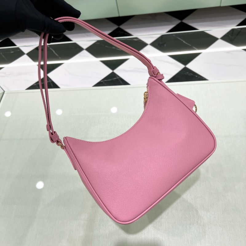 Re-Edition Saffiano Leather Bag“22*18*6CM”-089=