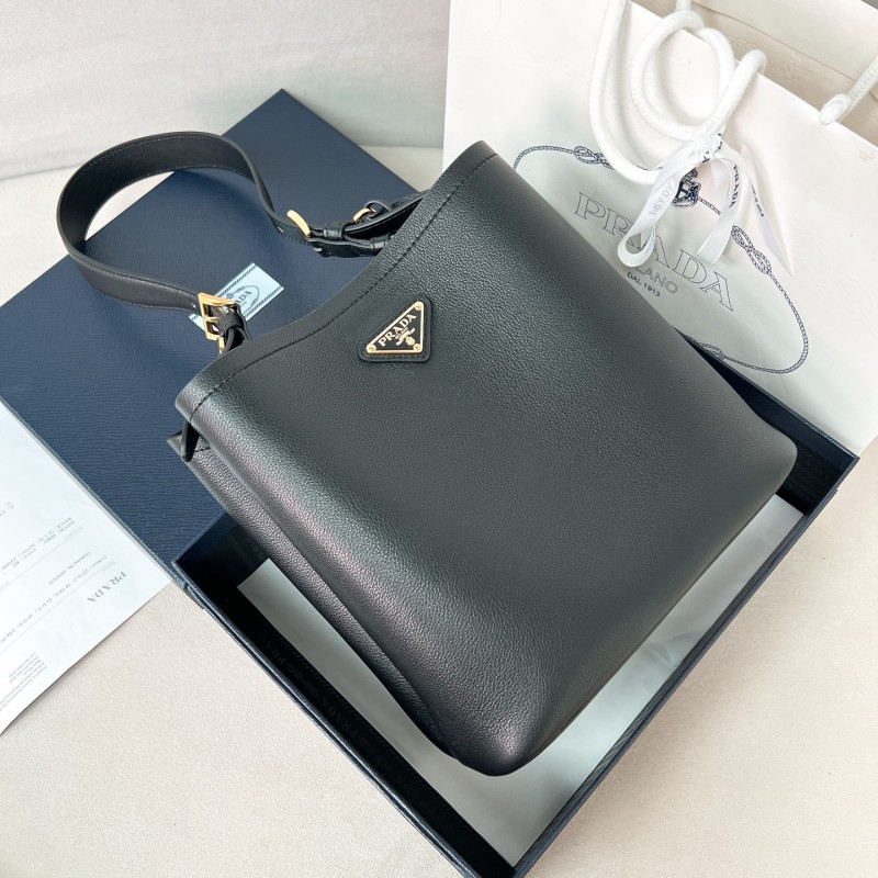 Medium Leather Bag“22.5*21.5*13CM”-0801=