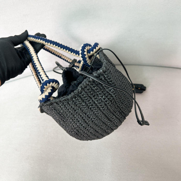 Small crochet bag“25*11.5*14CM”-0801=