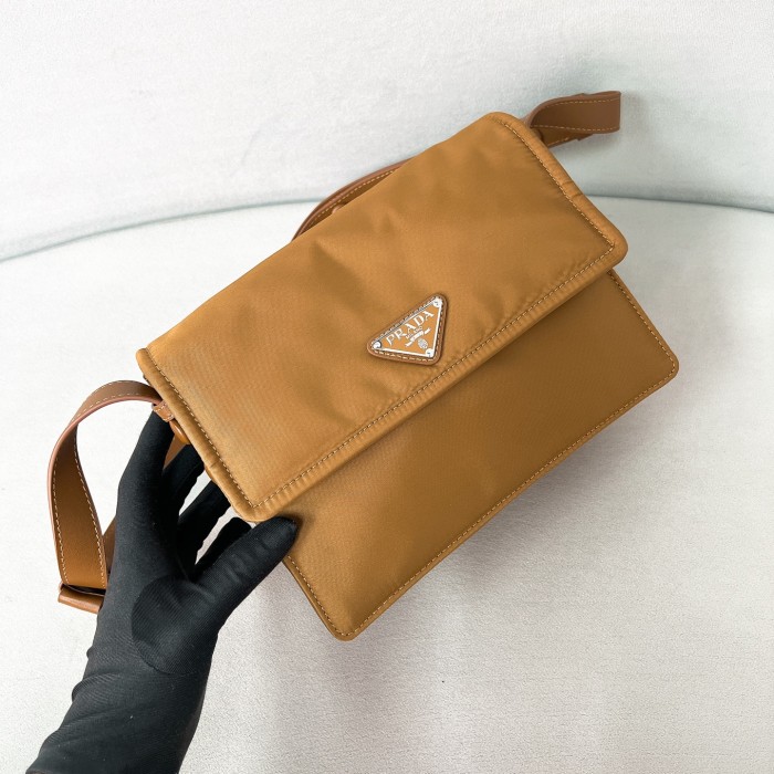 Re-Nylon Shoulder Bag“23*16*11CM”-088=