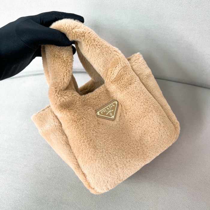 Suede Tote Bag“18*15.5*10CM”-088=