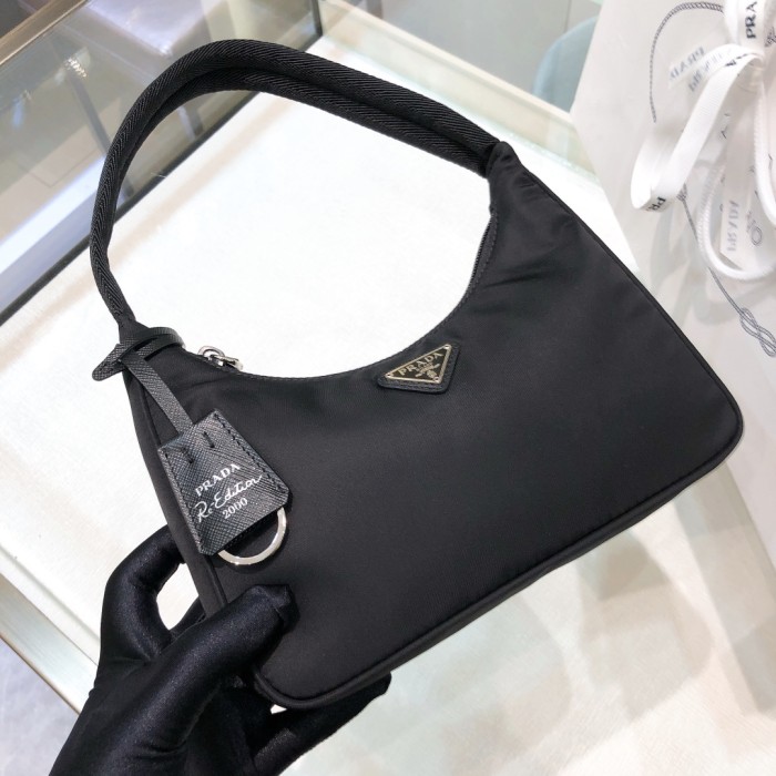 Re-Edition 2005 Re-Nylon And Saffiano Mini Bag“22*17*6CM”-054=