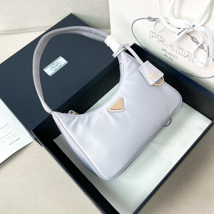 Re-Edition 2005 Re-Nylon And Saffiano Mini Bag“22*17*6CM”-054=