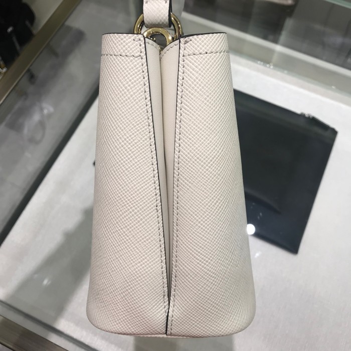 Small Saffiano LeatherPrada Panier Bag“18*17*10.5CM”-0001=
