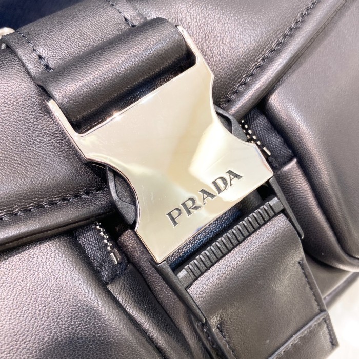 Pocket Logo-Strap Crossbody Bag“23*12.5*6.5CM”-088=