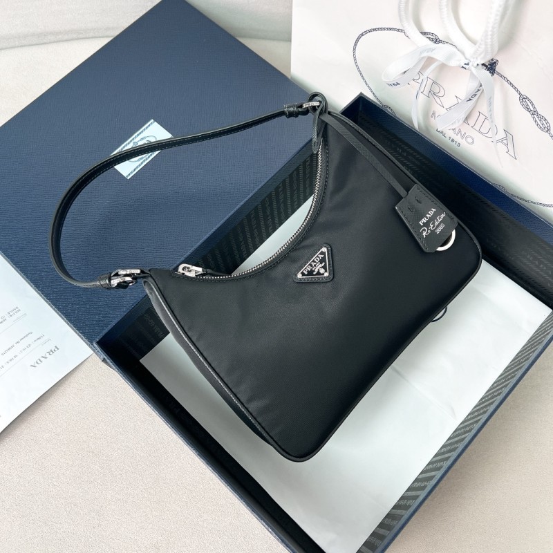Re-Edition 2005 Re-Nylon Handbag“22*18*6.5CM”-005=
