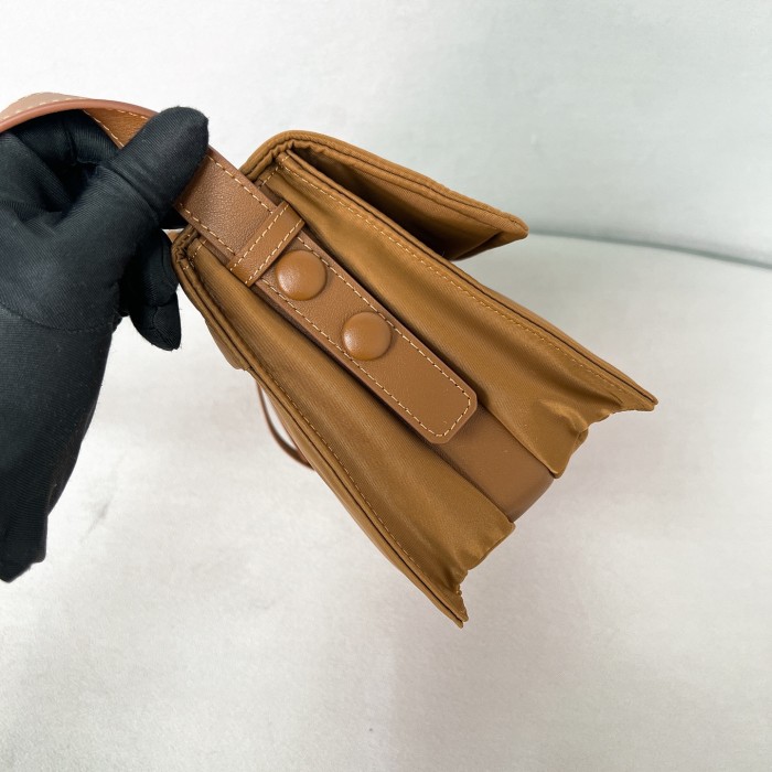 Re-Nylon Shoulder Bag“23*16*11CM”-088=