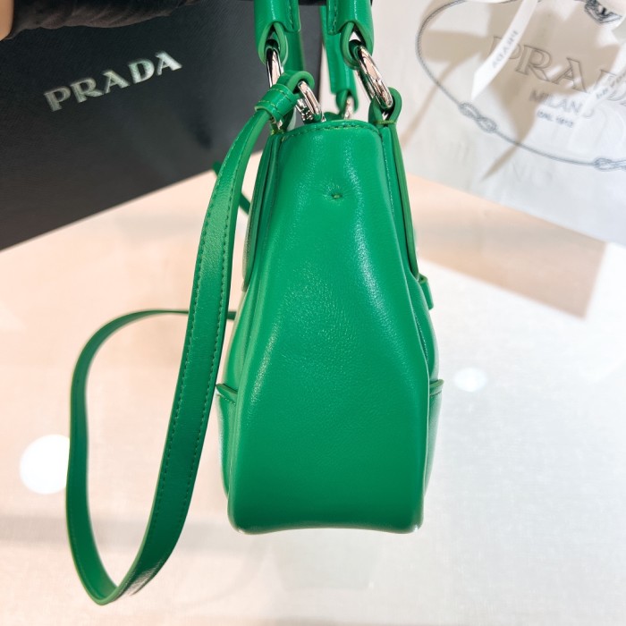 Moon Padded Nappa Leather Shoulder Bag“22.5*17.5*12CM”-0011=