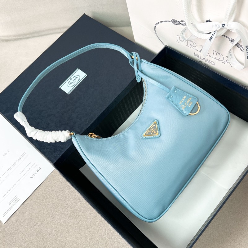 Re-Edition 2005 Re-Nylon Handbag“22*18*6.5CM”-005=