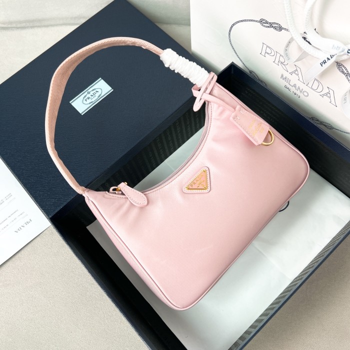Re-Edition 2005 Re-Nylon And Saffiano Mini Bag“22*17*6CM”-054=