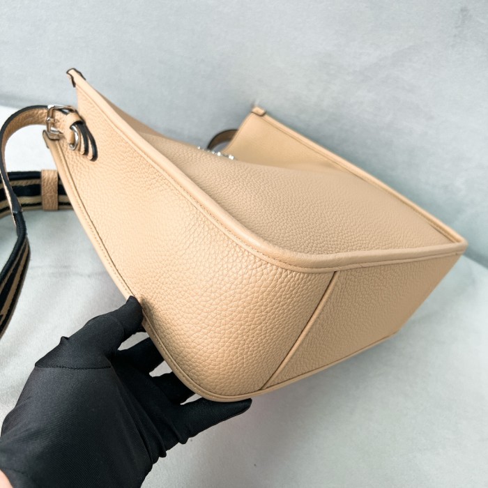 Medium Leather Bag“30*28*12”-0801=