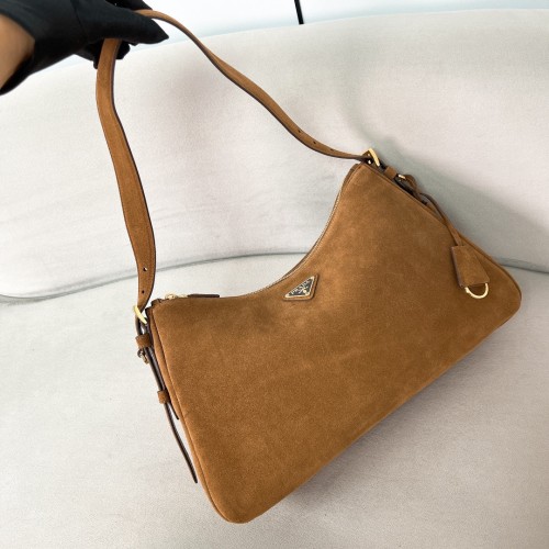 Aimèe Medium Suede Shoulder Bag“39*24*11.5CM”-0811=