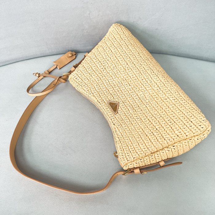 Aimée Large Crochet And Leather Bag“39*24*11.5CM”-0811=